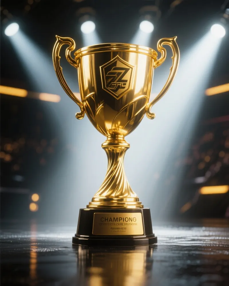 英雄联盟全球总决赛奖杯