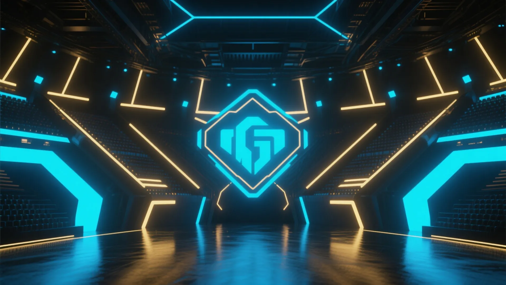 英雄联盟赛事现场