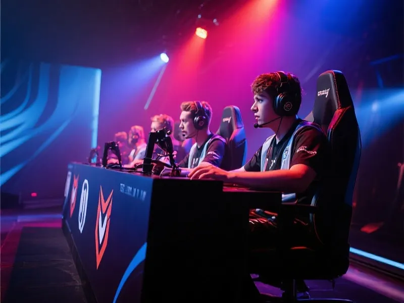 英雄联盟职业比赛现场